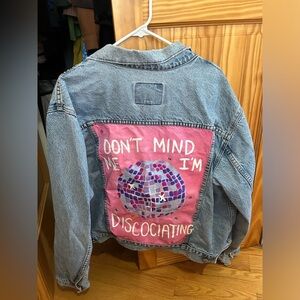 Hand Painted Discociating Jacket